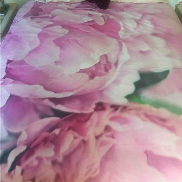 Queen Floral Duvet Cover - Picture 3 of 7